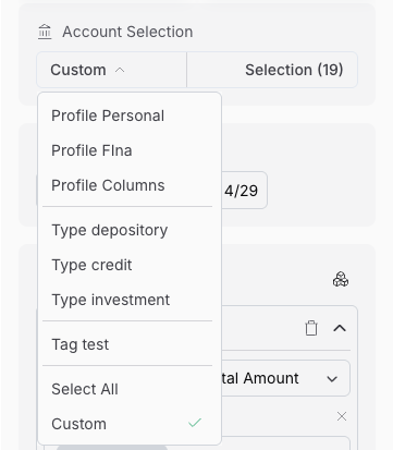 Account Selector